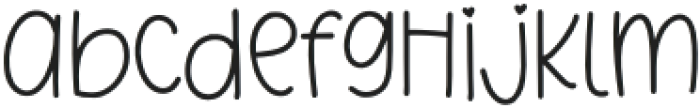 BFC Tricycle Regular otf (400) Font LOWERCASE