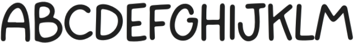 BFC Tuesday Teaching Regular otf (400) Font UPPERCASE