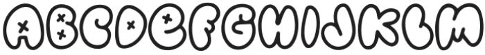 BFC Urban Rose Regular otf (400) Font LOWERCASE