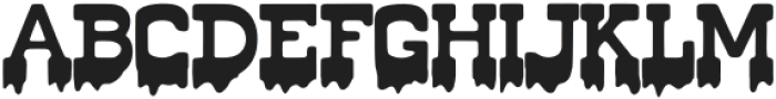 BFC WICKED SPURS Regular otf (400) Font UPPERCASE