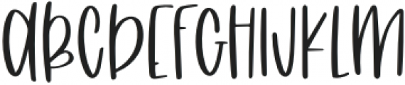 BFC Warmer Nights Regular otf (400) Font UPPERCASE