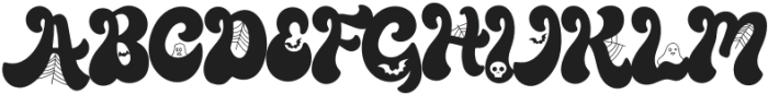 BFC Witchy Moon Regular otf (400) Font UPPERCASE