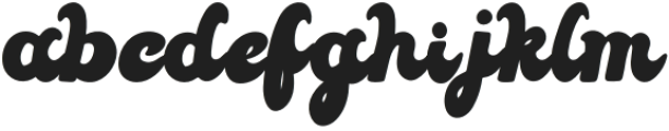 BFC Witchy Moon Regular otf (400) Font LOWERCASE