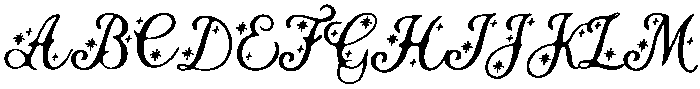 BFC Yuletide Regular otf (400) Font UPPERCASE