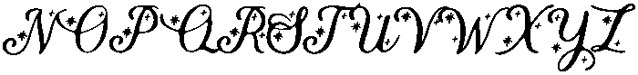 BFC Yuletide Regular otf (400) Font UPPERCASE
