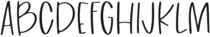 BFCNocturnalCreature Regular otf (400) Font LOWERCASE