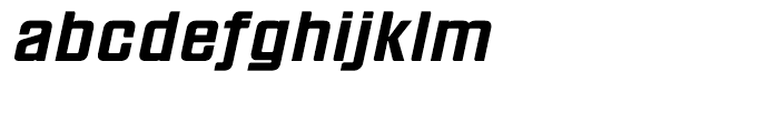 BF Anorak Bold Italic Font LOWERCASE