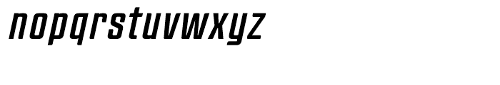 BF Anorak Condensed Regular Italic Font LOWERCASE