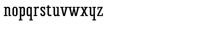 BF Corpa Serif Bold Font LOWERCASE