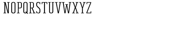 BF Corpa Serif Light Font UPPERCASE