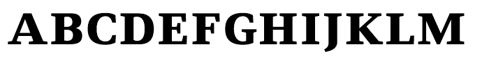 BF Fiona Serif Black Font UPPERCASE