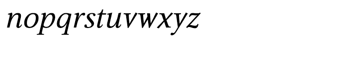 BF Girando Pro Regular Italic Font LOWERCASE