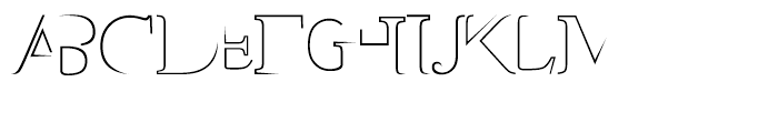 BF Styptic Regular Font UPPERCASE