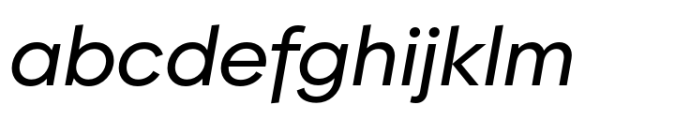 BF Garant Pro Medium Italic Font LOWERCASE