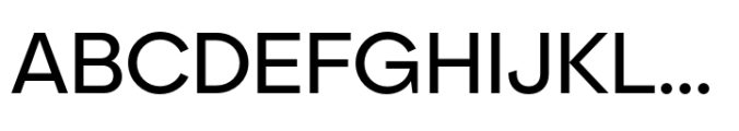 BF Garant Pro Medium Font UPPERCASE