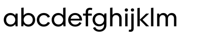 BF Garant Pro Medium Font LOWERCASE