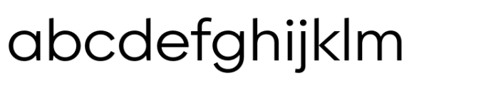 BF Garant Pro Regular Font LOWERCASE