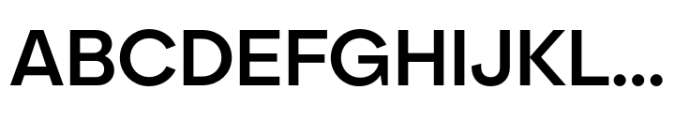 BF Garant Pro Semi Bold Font UPPERCASE