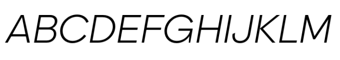 BF Garant Pro Semi Light Italic Font UPPERCASE