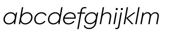 BF Garant Pro Semi Light Italic Font LOWERCASE