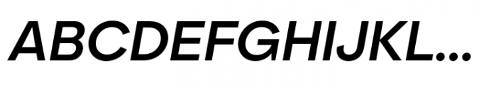 BF Garant Semi Bold Italic Font UPPERCASE