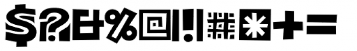 Bfrika Font OTHER CHARS