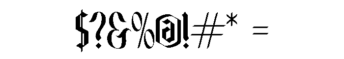 BHAVINDRA-Regular Font OTHER CHARS