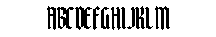 BHAVINDRA-Regular Font UPPERCASE