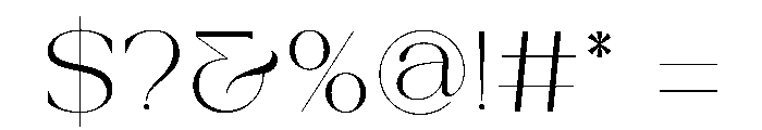 BHYORA Font OTHER CHARS