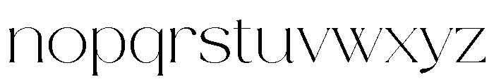 BHYORA Font LOWERCASE