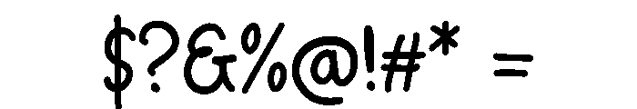 Bhadanta Font OTHER CHARS