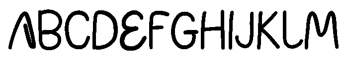 Bhadanta Font UPPERCASE
