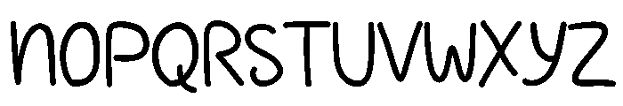 Bhadanta Font UPPERCASE