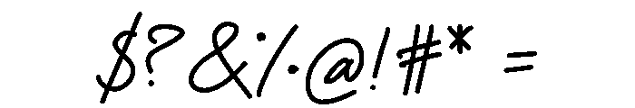 Bhaddaka Font OTHER CHARS
