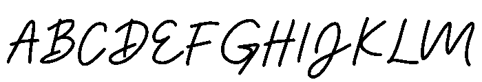 Bhaddaka Font UPPERCASE