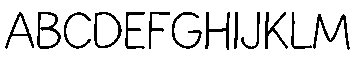 Bhaddakara Font UPPERCASE