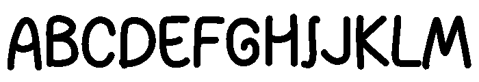 Bhaddiya Font UPPERCASE