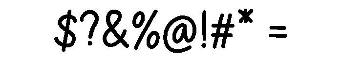 Bhagya Font OTHER CHARS