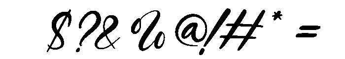 Bhakers Regular Font OTHER CHARS