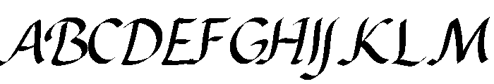 Bhanuteja Font UPPERCASE