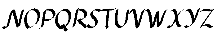 Bhanuteja Font UPPERCASE