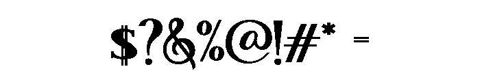 Bharavasta-Regular Font OTHER CHARS