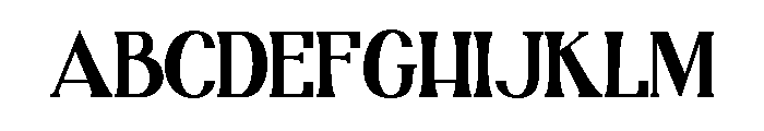 Bharavasta-Regular Font UPPERCASE