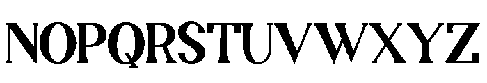 Bharavasta-Regular Font UPPERCASE