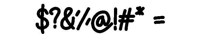 Bhasana Font OTHER CHARS