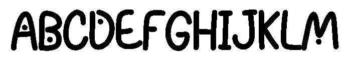 Bhasana Font UPPERCASE