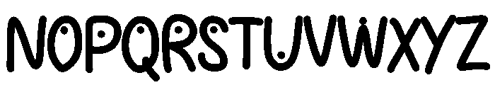 Bhasana Font UPPERCASE