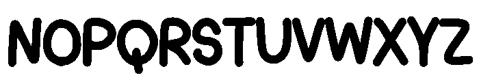 Bhatoolika Font UPPERCASE
