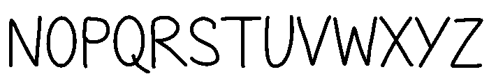 Bhavana Font UPPERCASE