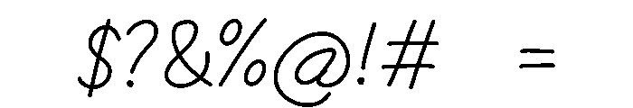 Bhavanaflow Font OTHER CHARS